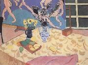 Henri Matisse Still Life with The Dance (mk35) oil